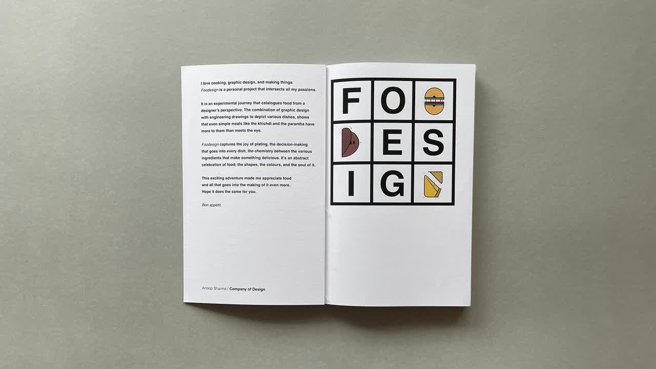 Foodesign/ Self Published - Company of Design - Foodesign