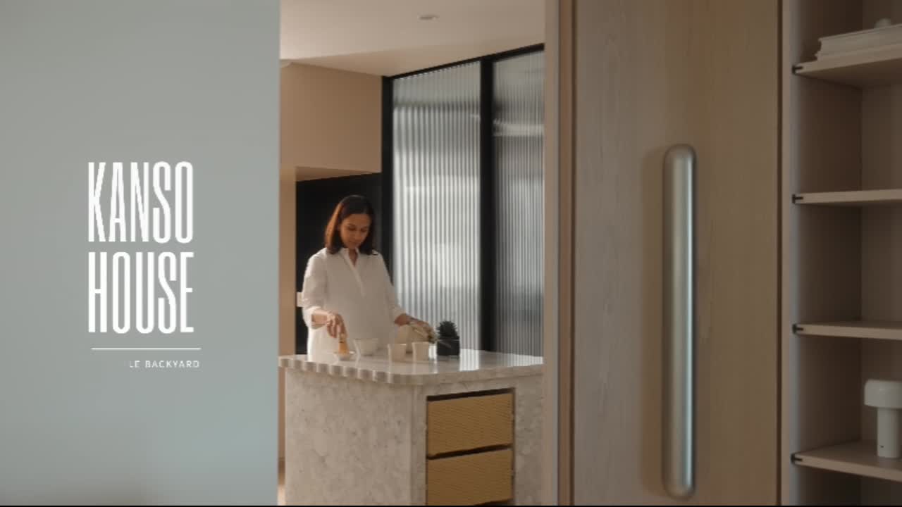 Kanso House - Jainam Delivala and Hiral Delivala - Purple Backyard