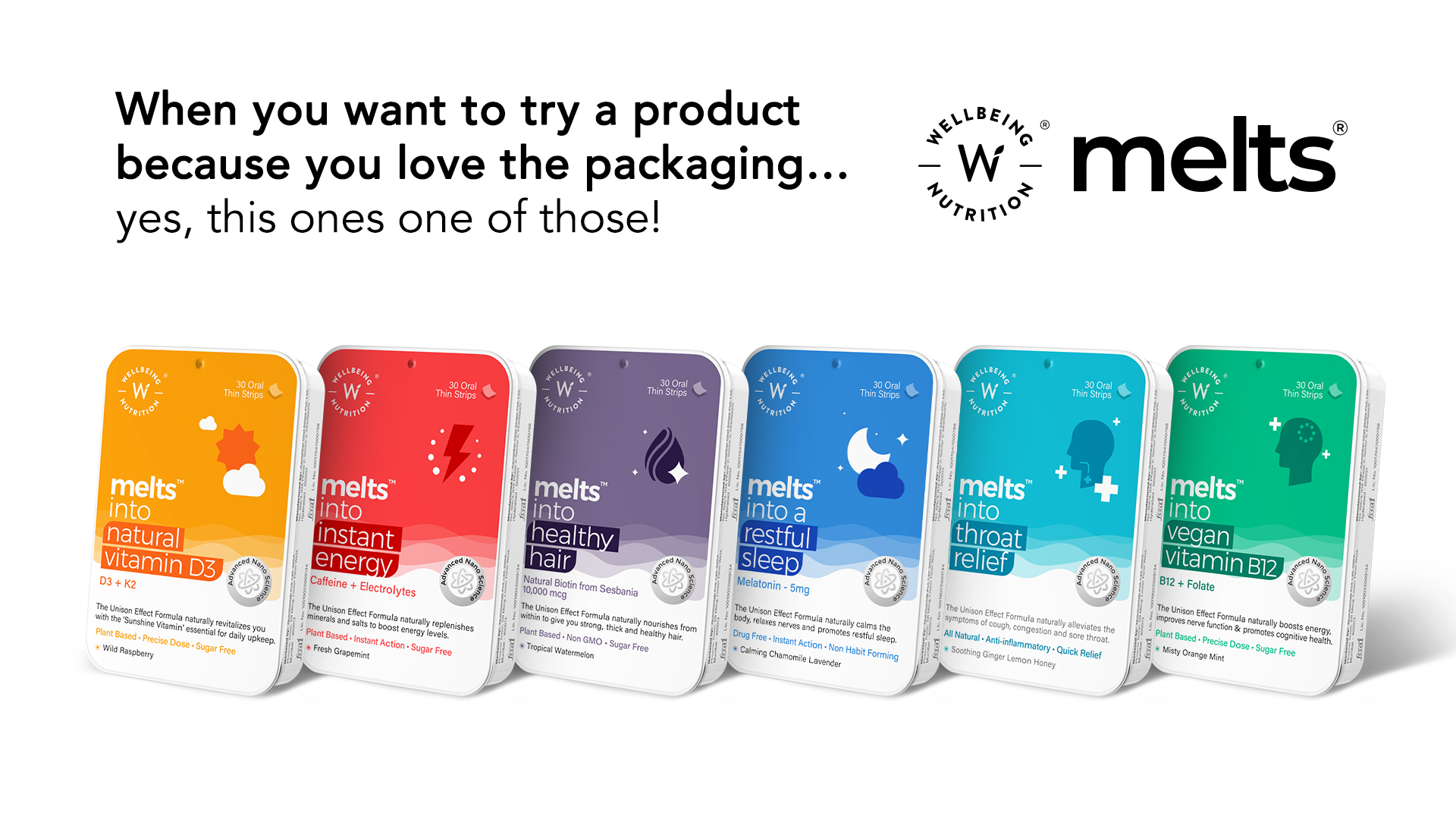 Melts - Wellbeing Nutrition - Melts