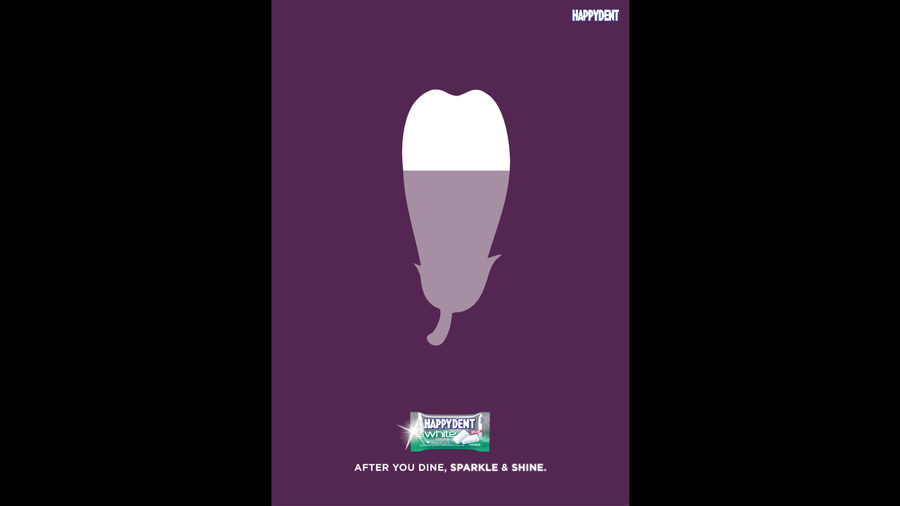 Keeps apart - Perfetti Van Melle - Happydent White