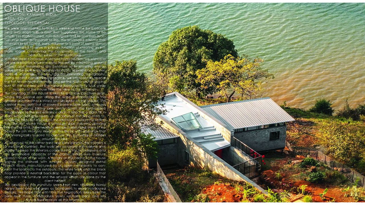 Oblique House - Ms. Swati Bengali - 