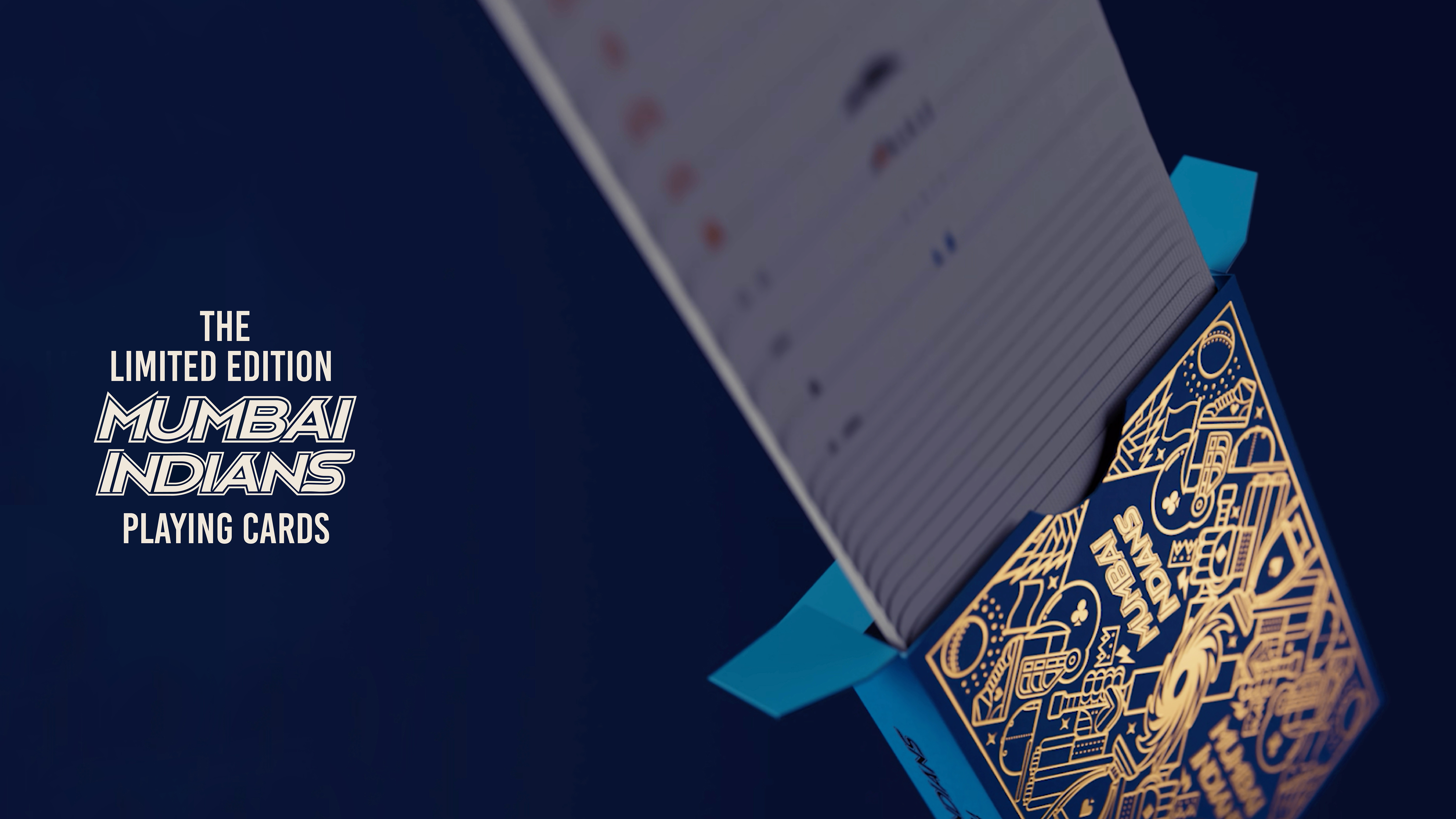 The Limited Edition Mumbai Indians Playing Cards - Indiawin Sports Pvt. Ltd. - Mumbai Indians