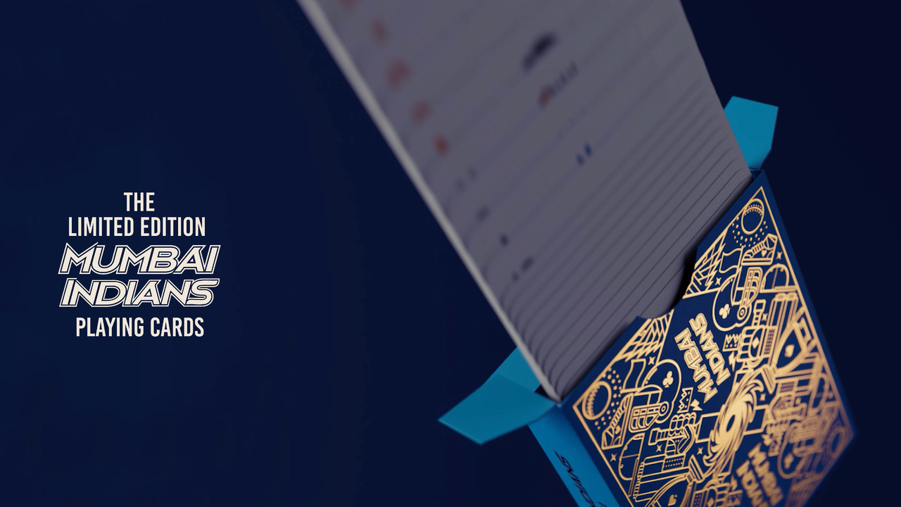 The Limited Edition Mumbai Indians Playing Cards - Indiawin Sports Pvt. Ltd. - Mumbai Indians