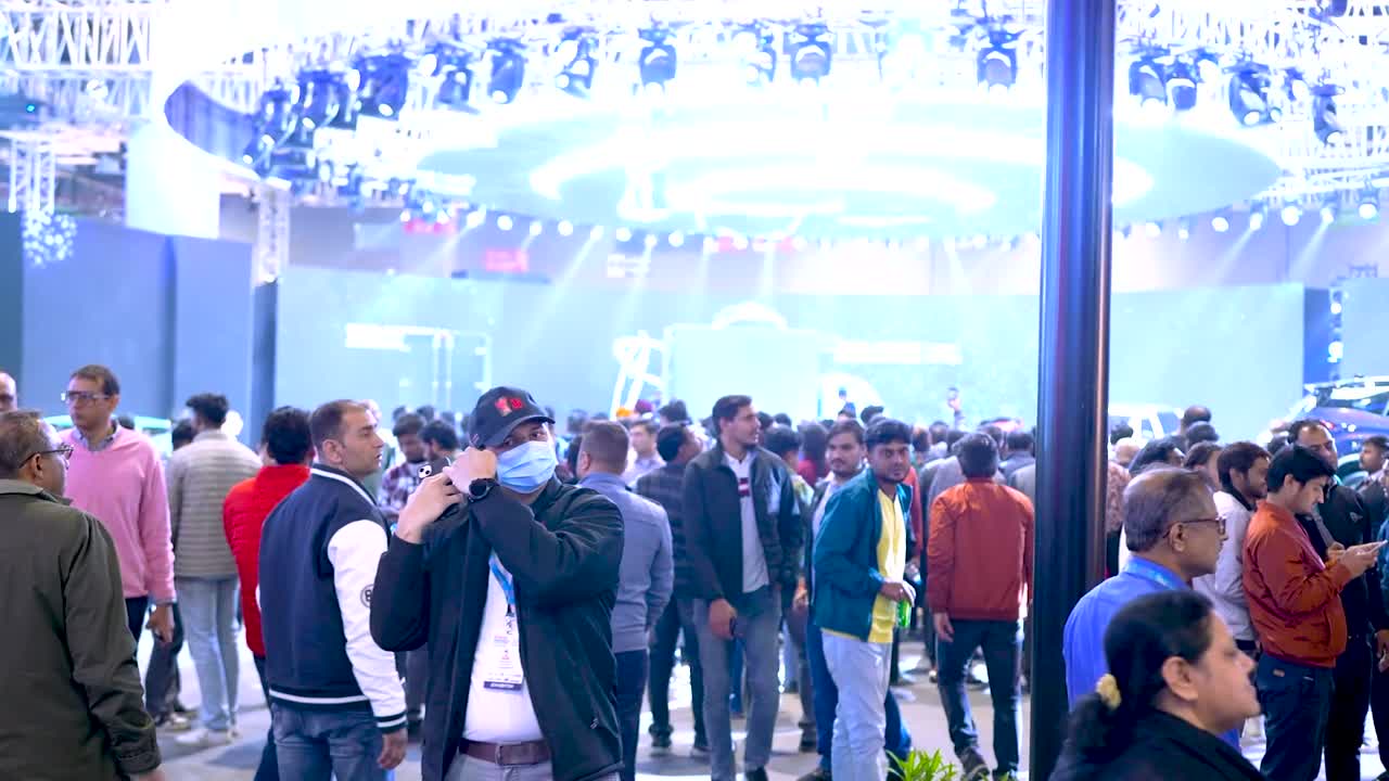 Kia Car Simulator at Bharat Mobility Global Expo 2025 - 70 EMG - Seventy Event Media Group - Kia motors