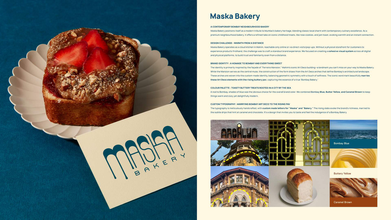 Branding Maska, a Contemporary Bombay Bakery - Heena Punwani - Maska Bakery