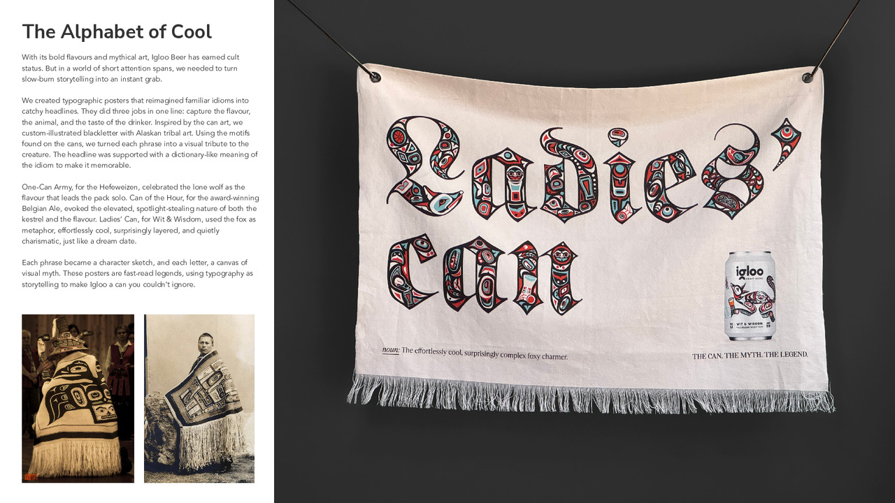 The Alphabet of Cool - Igloo Craft Beers - Igloo Craft Beer