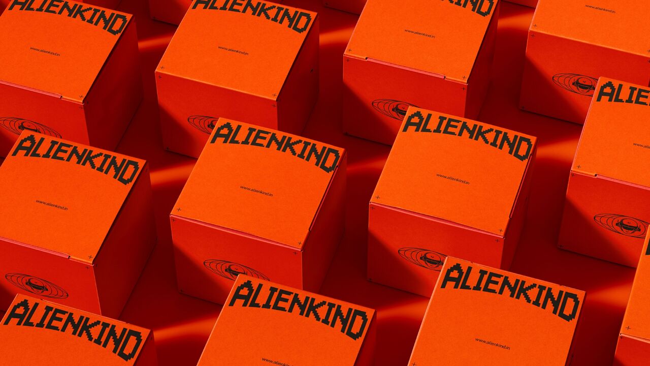 Logo & Visual Identity Design - Alienkind Private Limited - AlienKind
