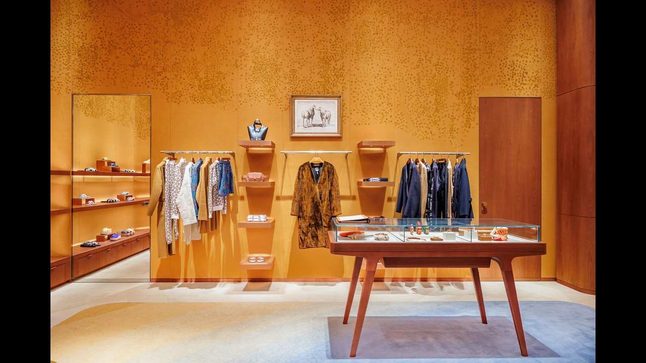 Where Craft Meets Architecture: Hand-Embroidered Wall Panels for Hermès - RDAI - Hermès