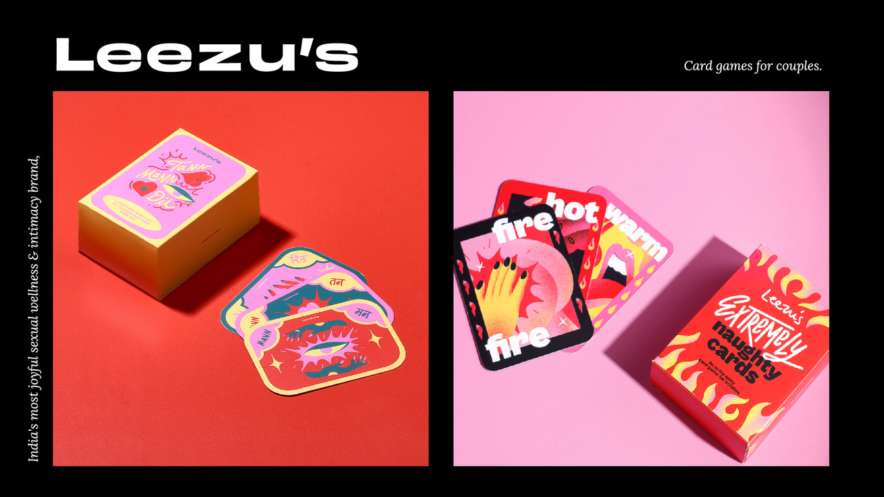 Intimate Card Game for Couples - Leezu's - Leezu's