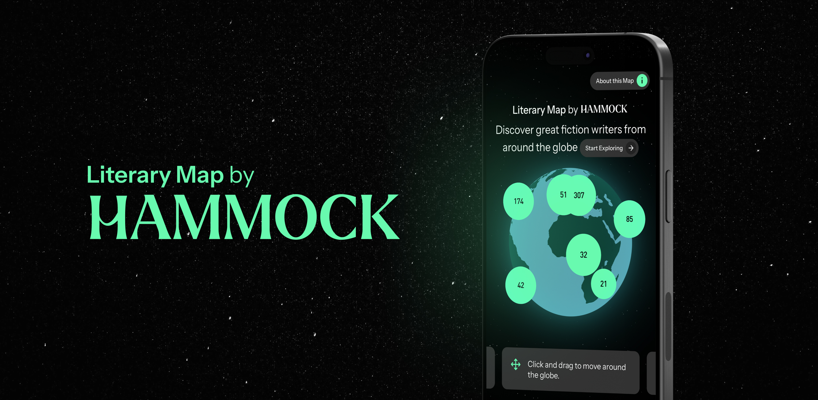 Literary Map by Hammock Mag - Hammock Mag - Hammock Mag