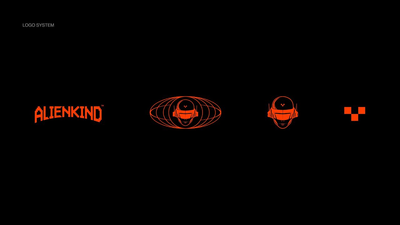 Logo & Visual Identity Design - Alienkind Private Limited - AlienKind
