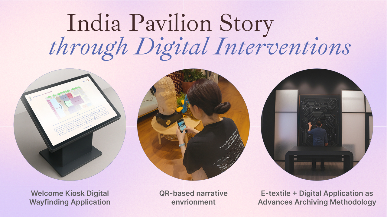Bridging Tradition and Technology: Digital Interventions for the India Pavilion Bharat - India Trade Promotion Organisation & Indira Gandhi National Centre for the Arts - India Pavilion Bharat at the World Expo 2025, Osaka, Japan