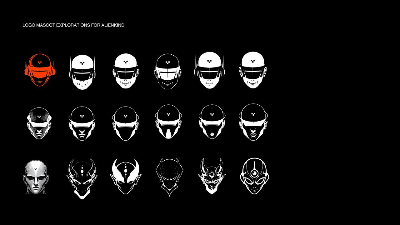 Logo & Visual Identity Design - Alienkind Private Limited - AlienKind