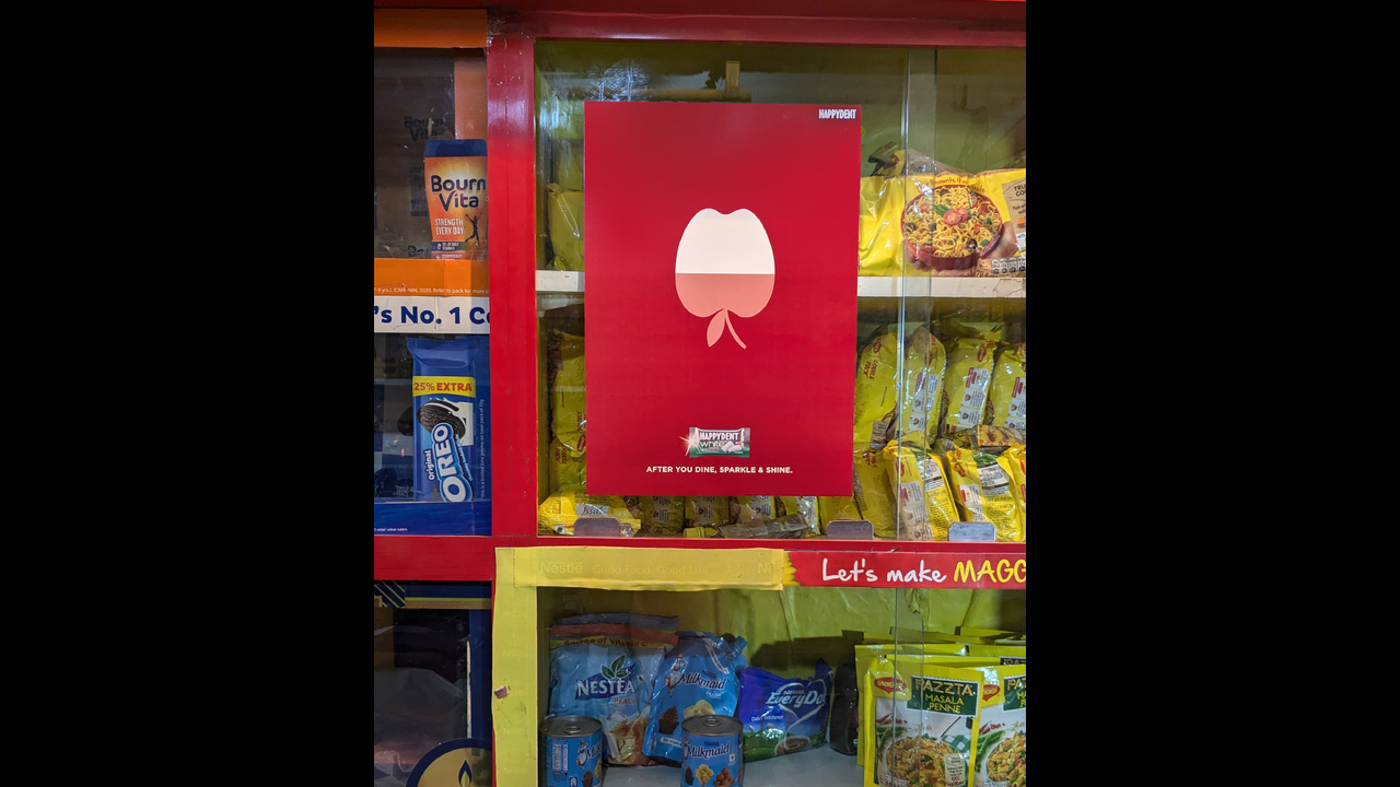 Keeps apart - Perfetti Van Melle - Happydent White