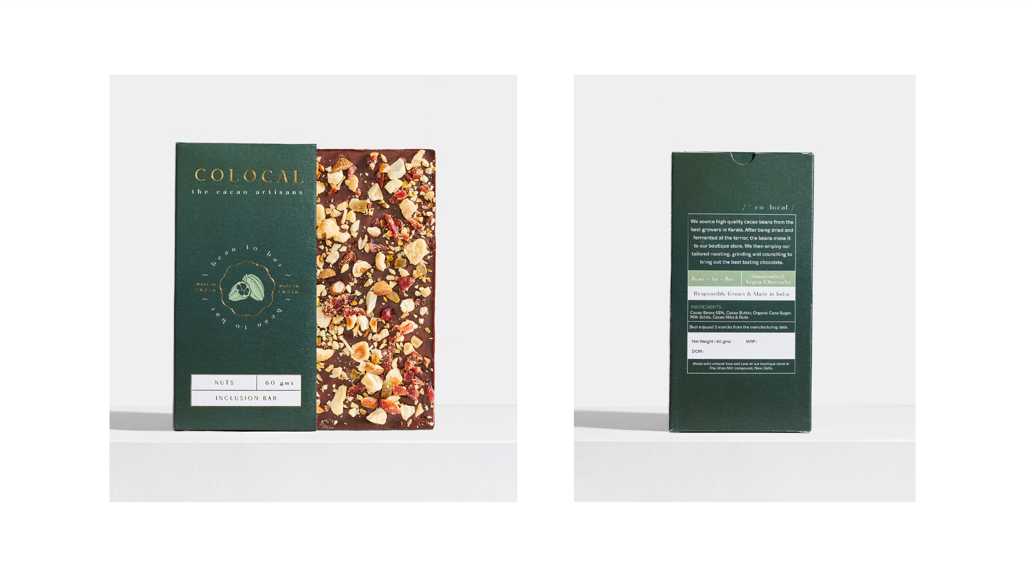 Branding & Packaging For A Chocolate Brand - Roastery Coffee House - Colocal