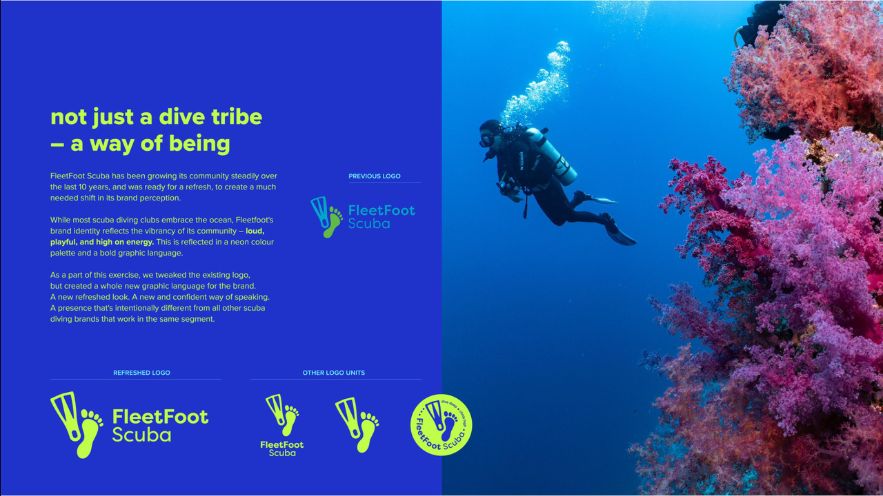 Fleetfoot Scuba: Dive Deep Climb High - Fleetfoot Adventures - Fleetfoot Scuba