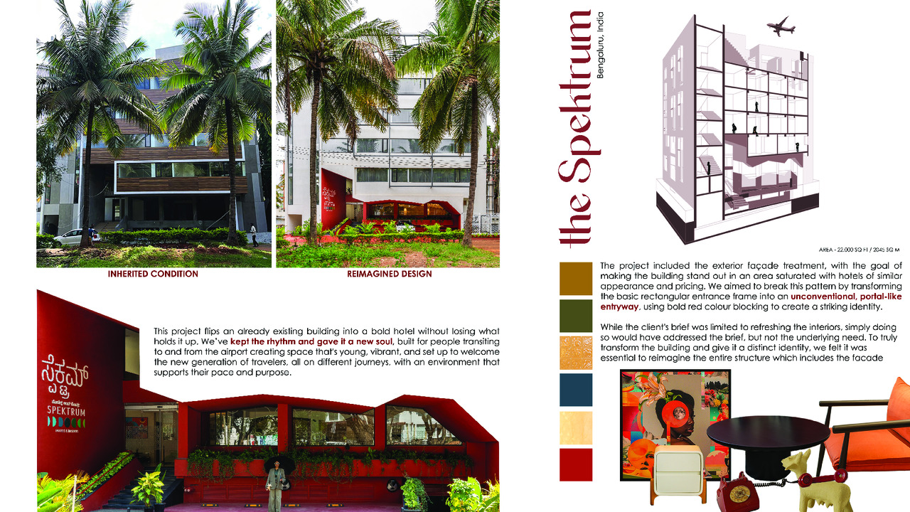 The Spektrum - Jeffrine Santhosh Elred Kumar - Spektrum Hotel and Resorts