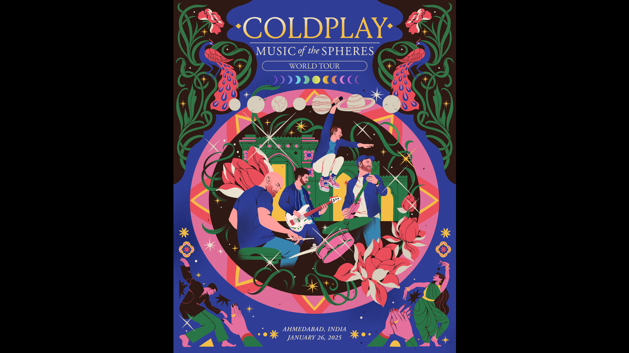 Music of the Spheres World Tour (India Live stream Visual Identity) - Parlophone Records Limited - COLDPLAY