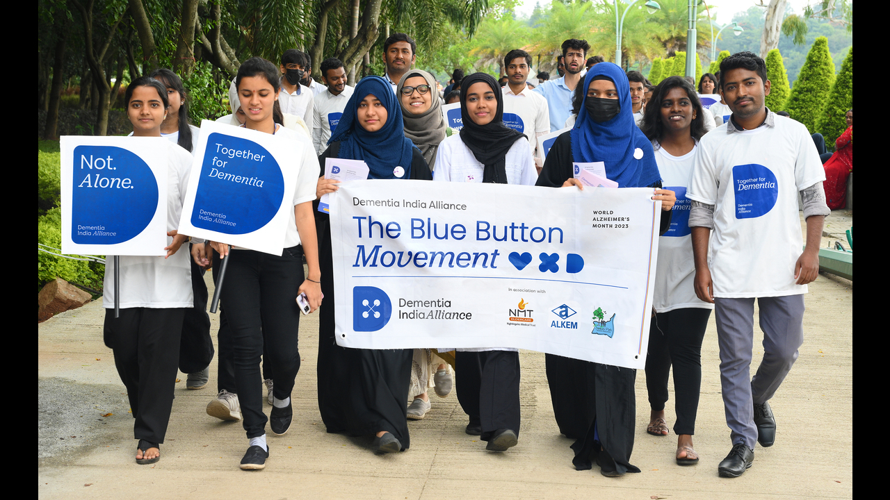 Button Up for Dementia- The Blue Button Movement - DEMENTIA INDIA ALLIANCE - DEMENTIA INDIA ALLIANCE